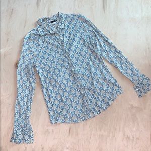 J Crew - Button Up Long Sleeve shirt - Sz Medium